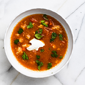 Chicken Red Pepper Soup